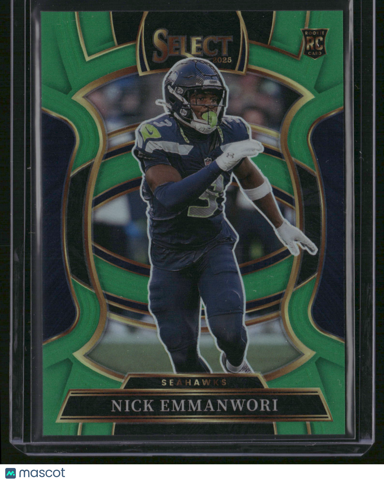 Nick Emmanwori 2026 Panini Select Prizm #15 Green RC /5 SSP