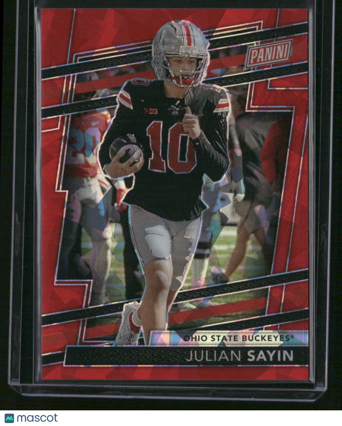 Julian Sayin 2024 Panini Prizm The National VIP #RP2 Red Mosaic /149