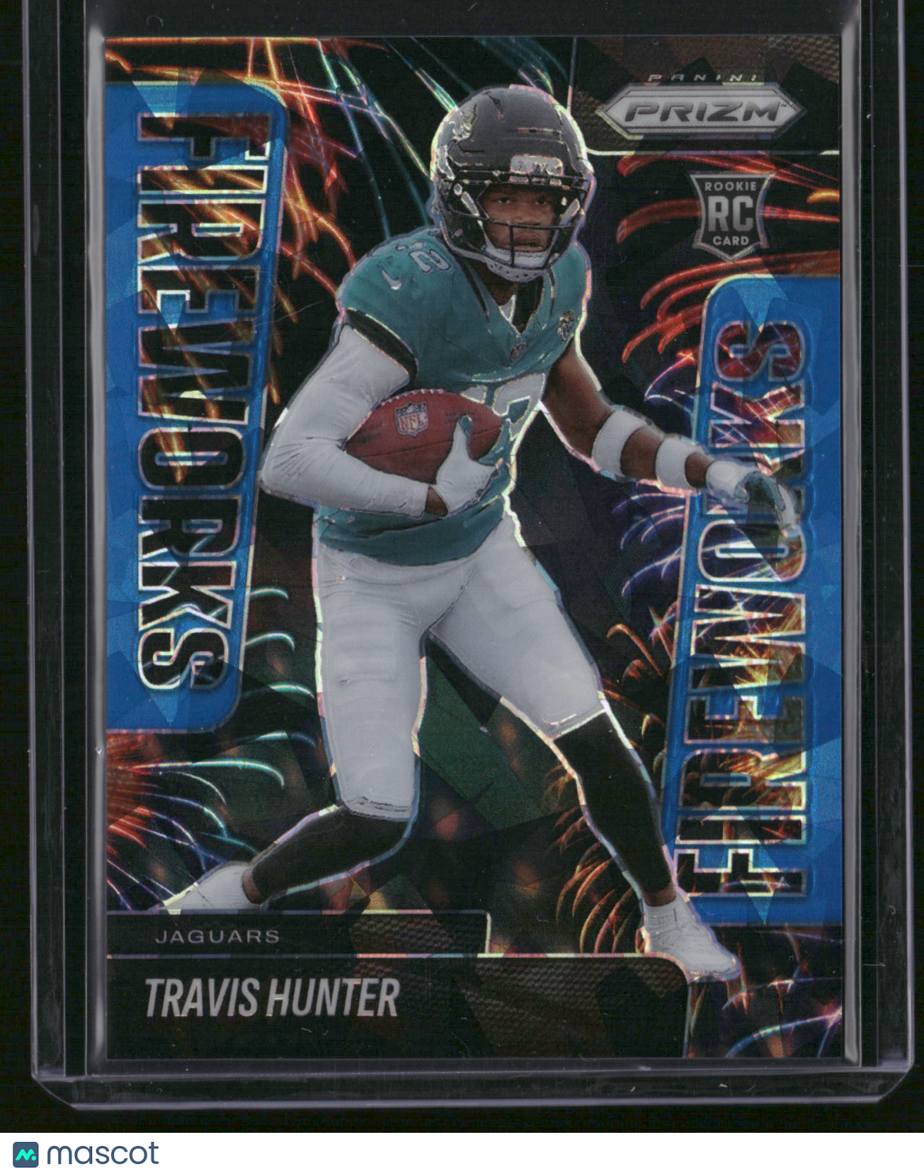Travis Hunter 2025 Panini Prizm Fireworks #13 /99 RC