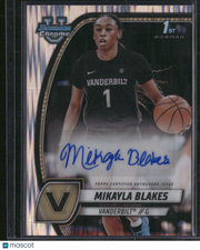 Mikayla Blakes 2024 Topps Bowman U Stealth Auto #55 1st Bowman Vanderbilt