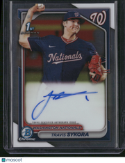 Travis Sykora 2024 Bowman Chrome #CPA-TSY 1st Bowman Auto Nationals