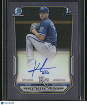 Kendry Chourio 2025 Bowman Chrome #CPA-KC 1st Bowman AUTO Royals