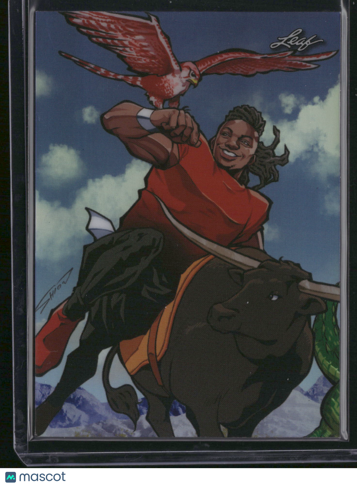 Bijan Robinson 2023 Leaf Anime Nation #ANB-34 /170