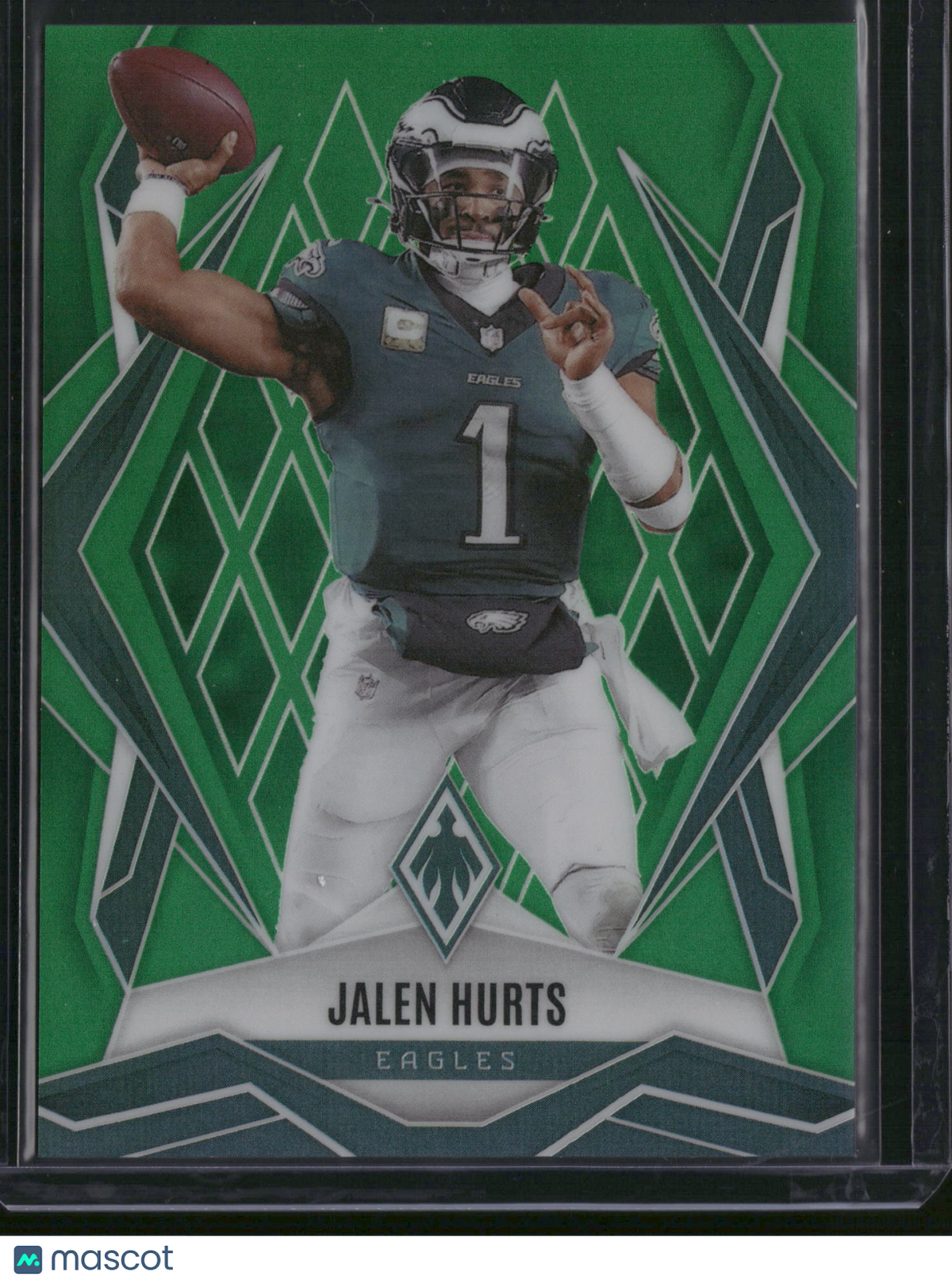 Jalen Hurts 2025 Panini Phoenix Football #95 Green