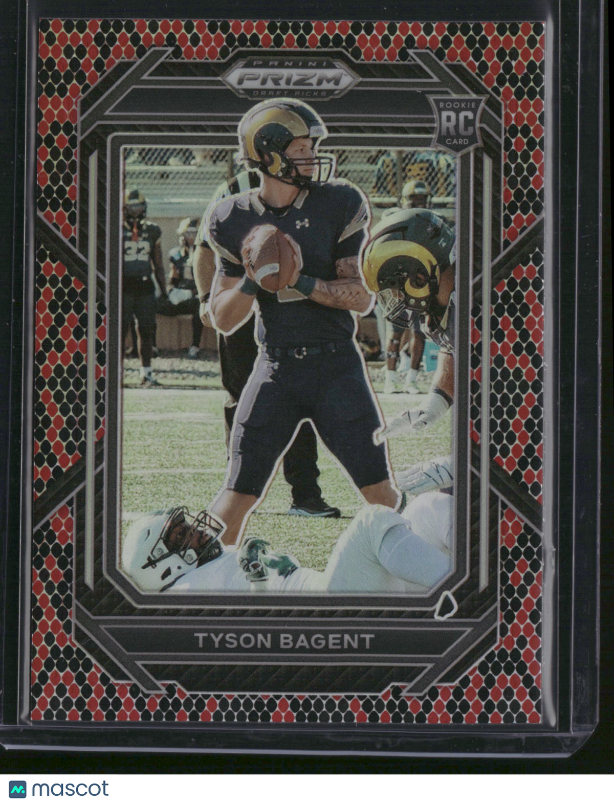 Tyson Bagent 2023 Panini Prizm Draft Picks #110 Snakeskin RC