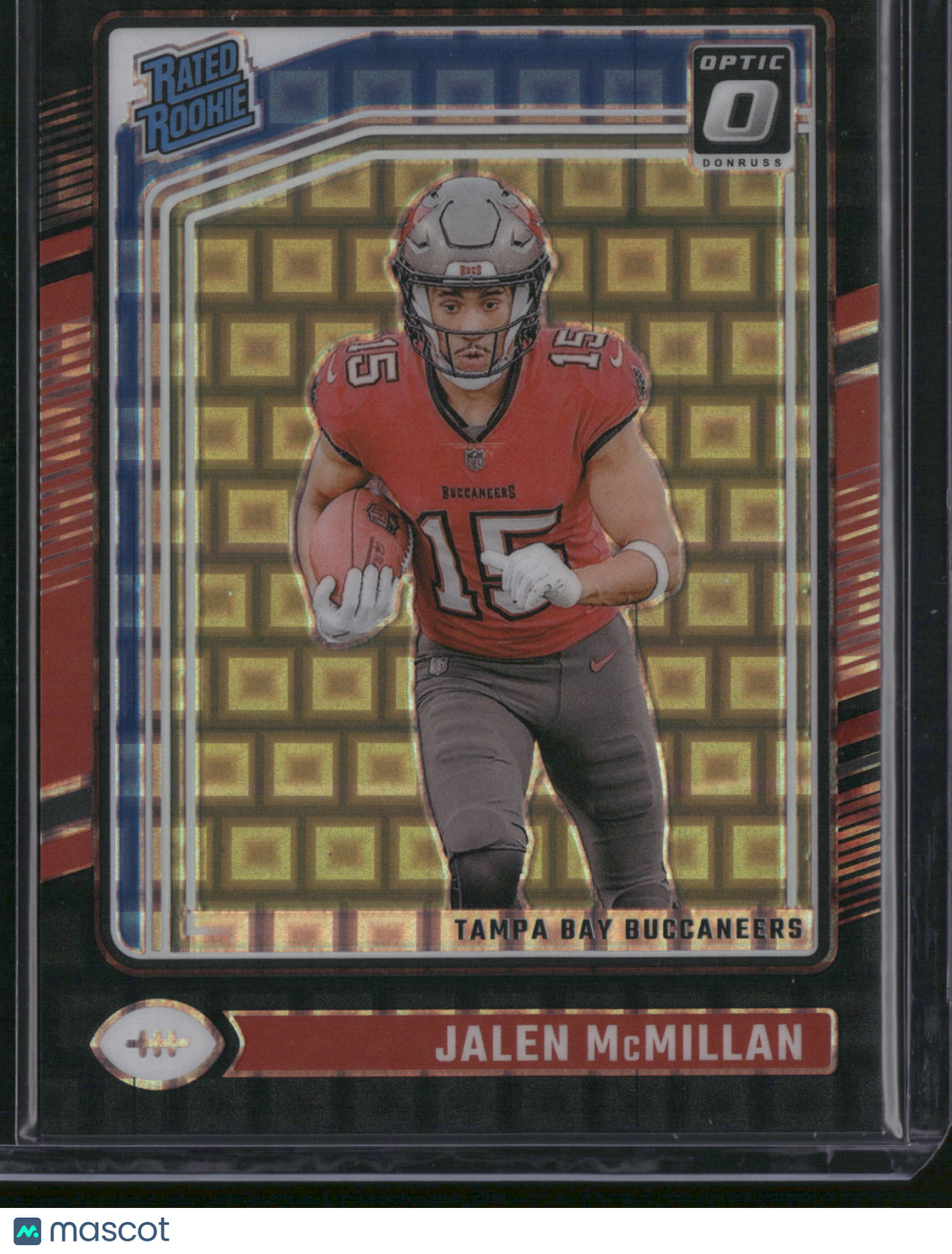 Jalen McMillan 2024 Panini Donruss Optic Prizm #239 Gold /25