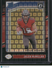 Jalen McMillan 2024 Panini Donruss Optic Prizm #239 Gold /25