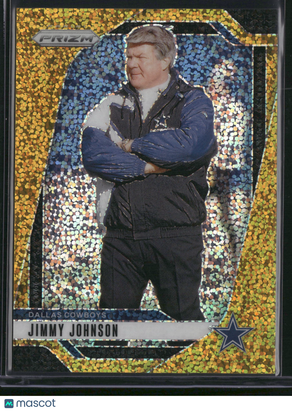 Jimmy Johnson 2024 Panini Prizm Football #82 Gold Disco /24