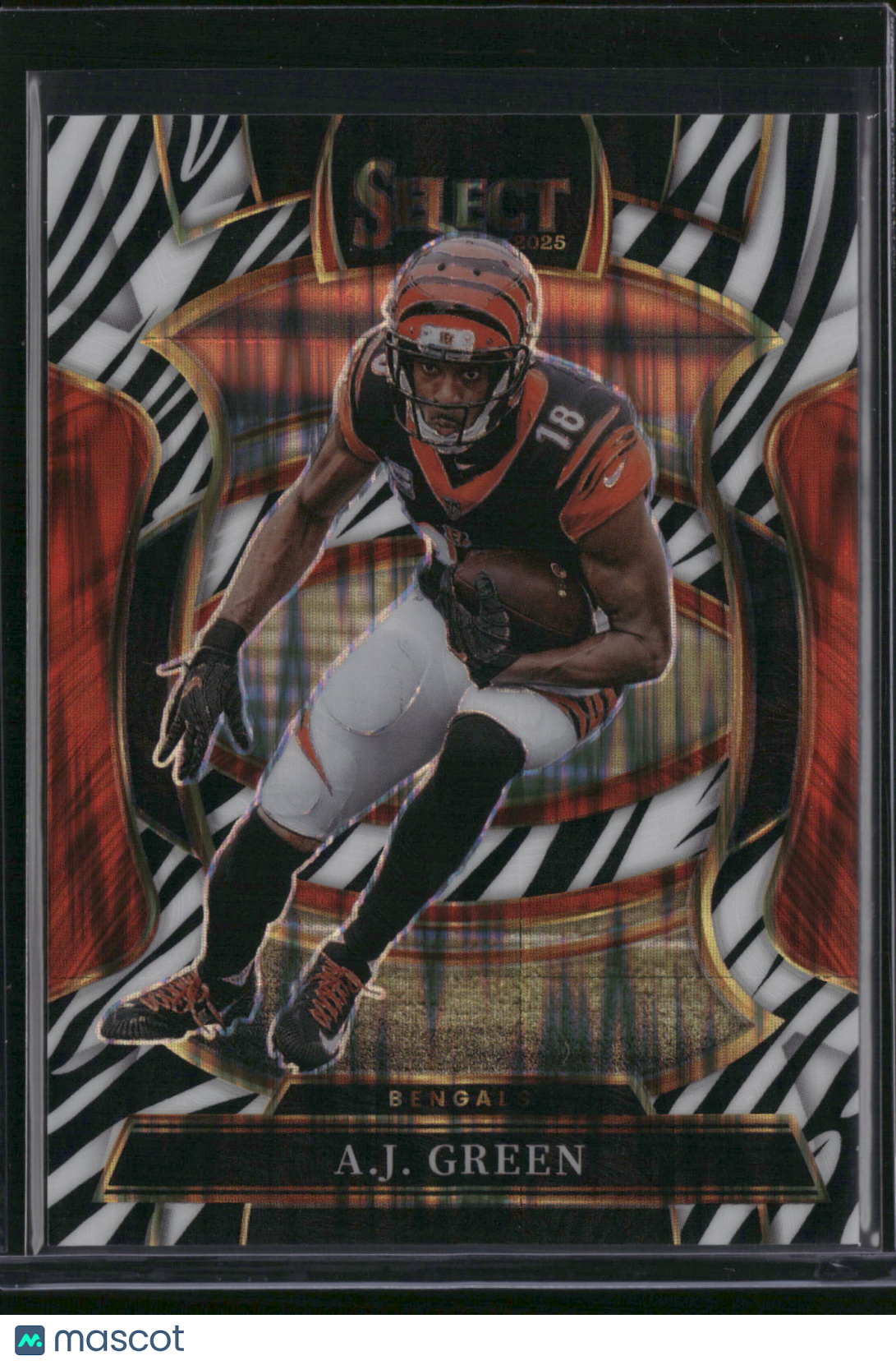 A.J. Green 2026 Panini Select Prizm Concourse #99 Zebra