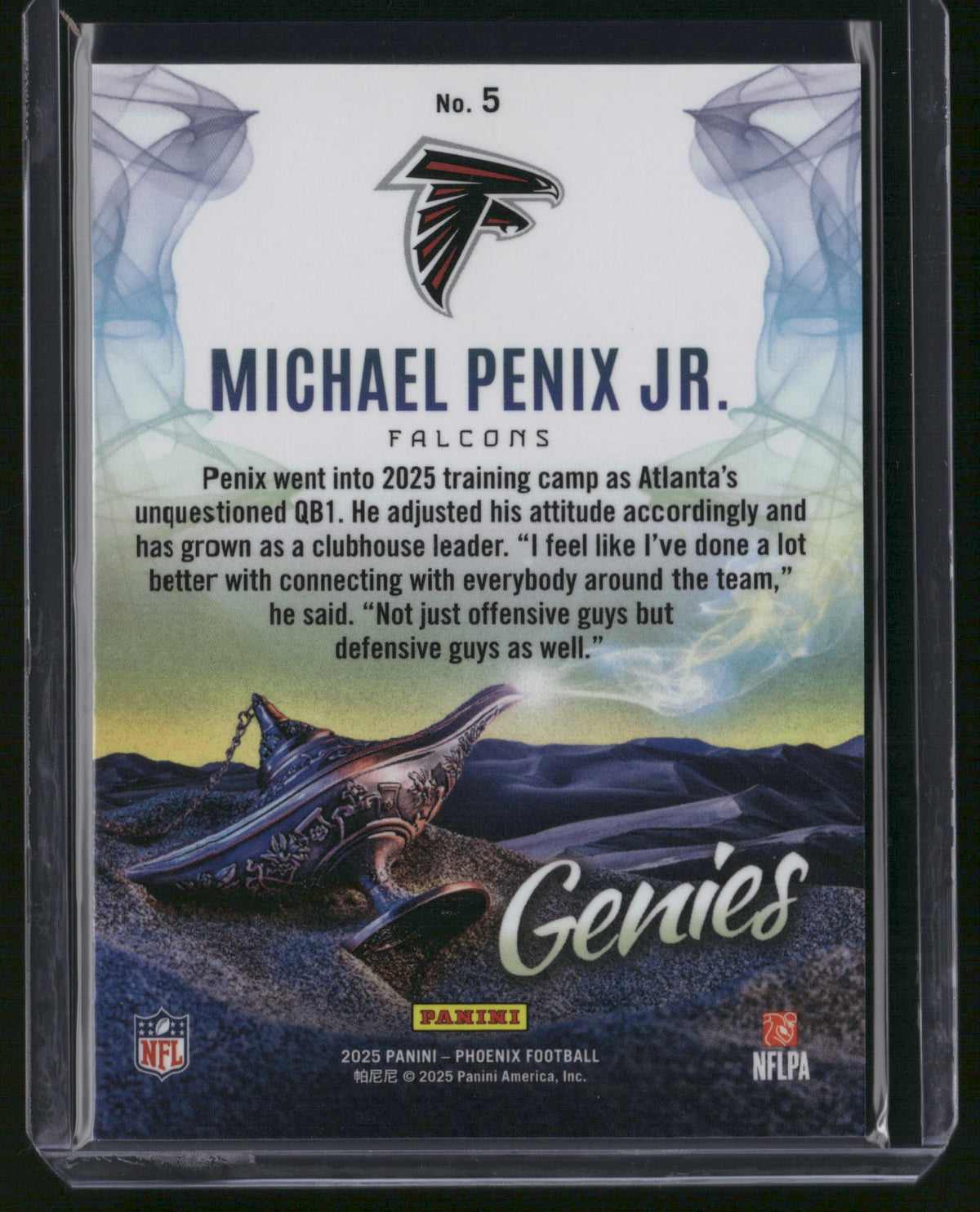 Michael Penix Jr. 2025 Panini Phoenix Genies #5