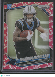 Tetairoa McMillan 2025 Panini Prizm Football #311 Pink RC