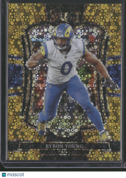Byron Young 2026 Panini Select Prizm Premier Level #121 Gold Disco /10