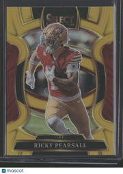 Ricky Pearsall 2026 Panini Select Prizm Concourse #16 Gold /10