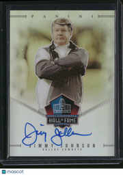 Jimmy Johnson 2025 Panini Prizm #HOF-JJN /50