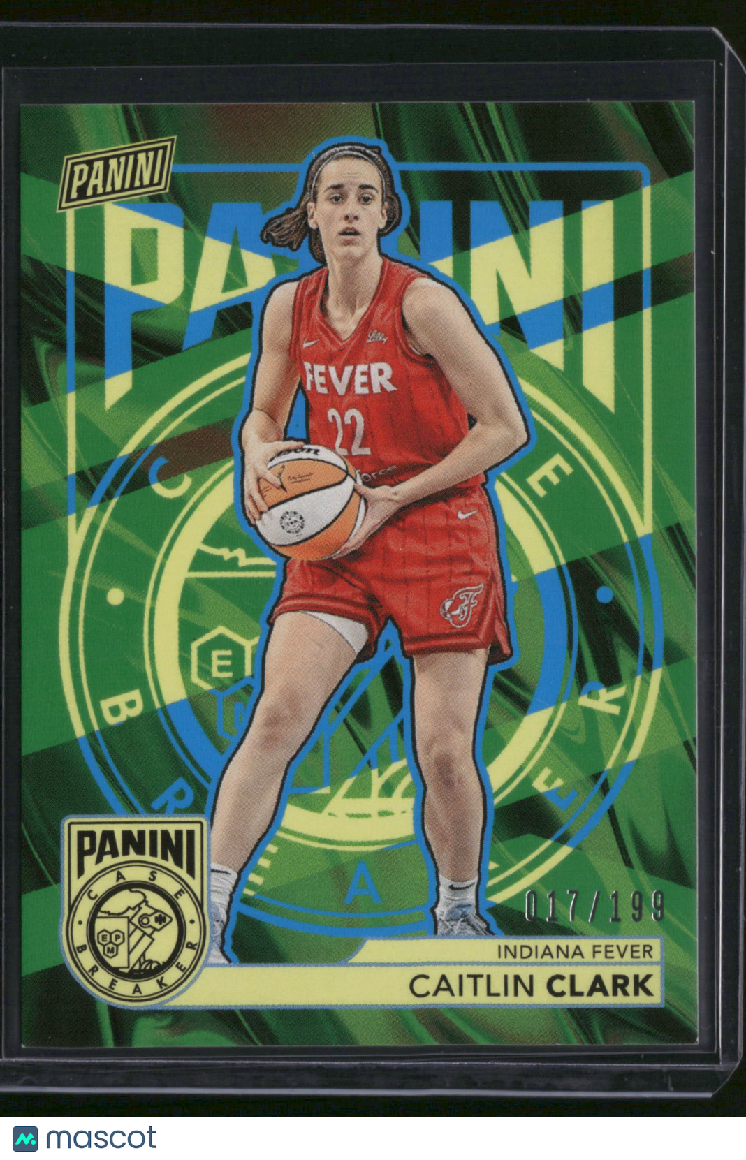 Caitlin Clark 2025 Panini The National Case Breaker #CC Green /199
