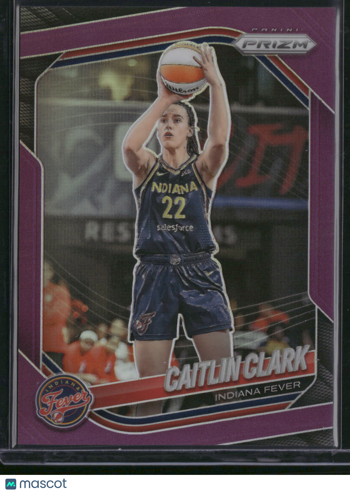 Caitlin Clark 2025 Panini Prizm #22 Purple /149