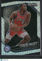 Tyrese Maxey 2025 Panini Prizm Black #89 Silver /25