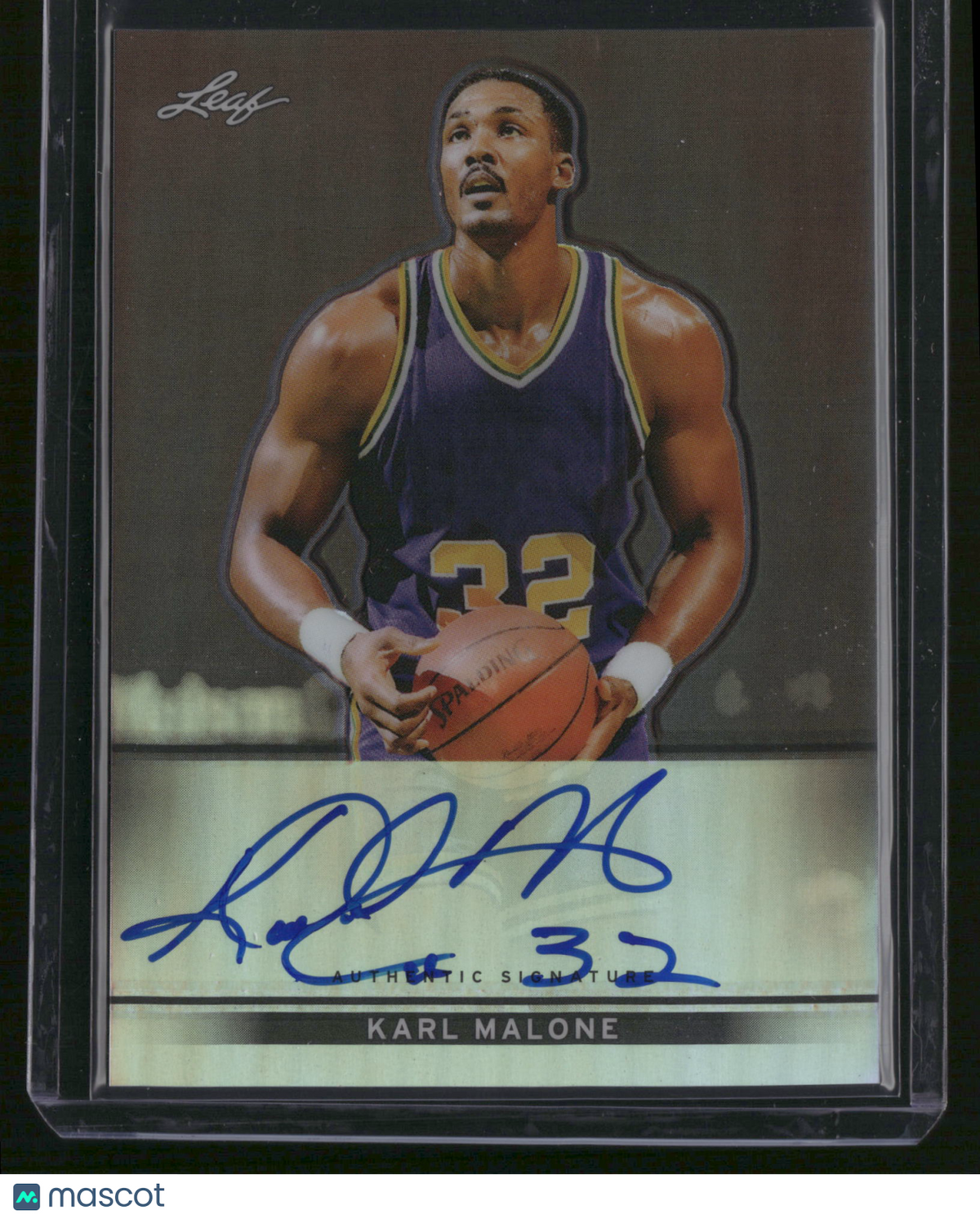 Karl Malone 2013 Leaf Metal Basketball #BA-KM1 /50