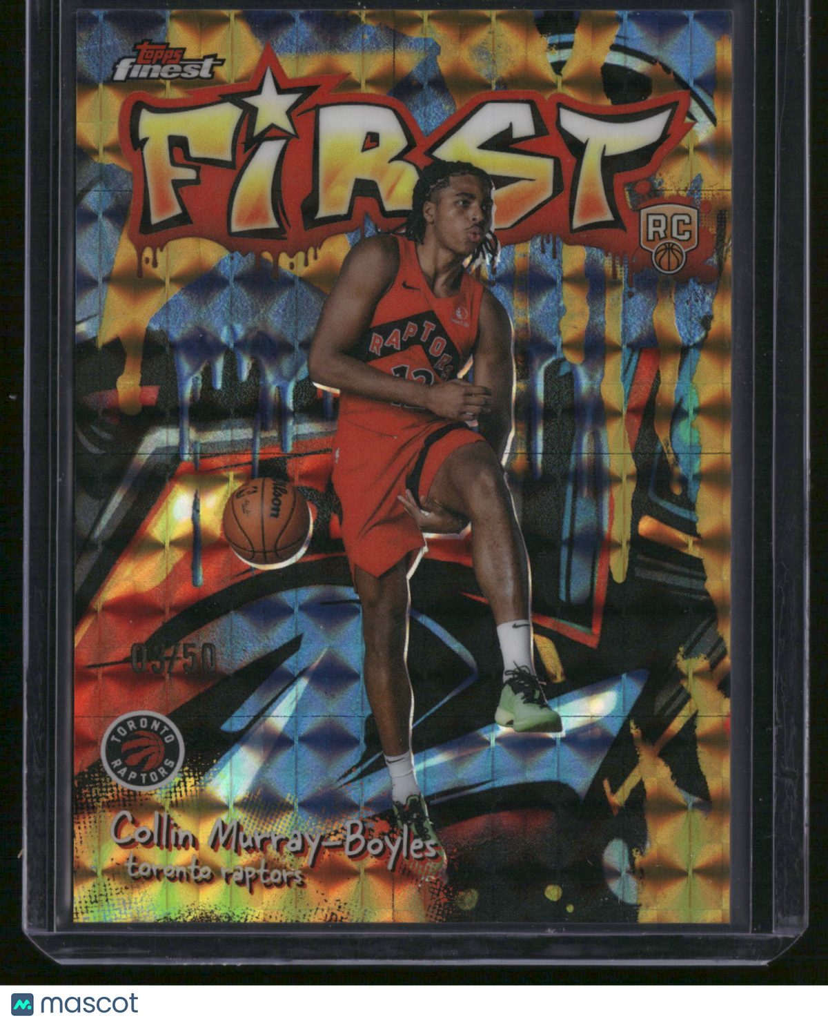 Collin Murray-Boyles 2026 Topps Finest First #f-9 Refractor RC
