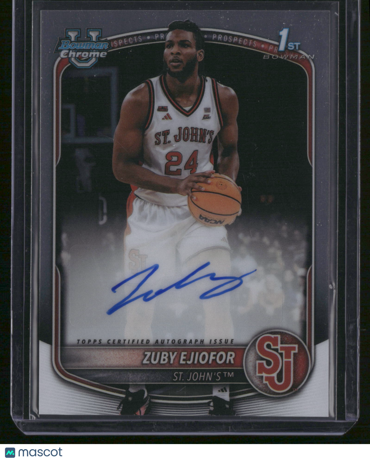 Zuby Ejiofor 2025 Bowman Chrome University #CPA-ZE