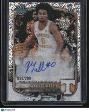 Ja'Kobi Gillespie 2025 Bowman Chrome U #CPA-JG Speckle Refractor /299