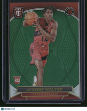 Ja'Kobe Walter 2025 Panini Totally Certified #148 Green /5 RC
