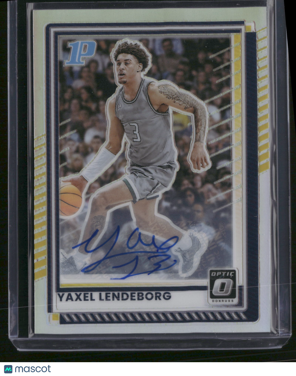 Yaxel Lendeborg 2025 Panini Donruss Optic Prizm #75