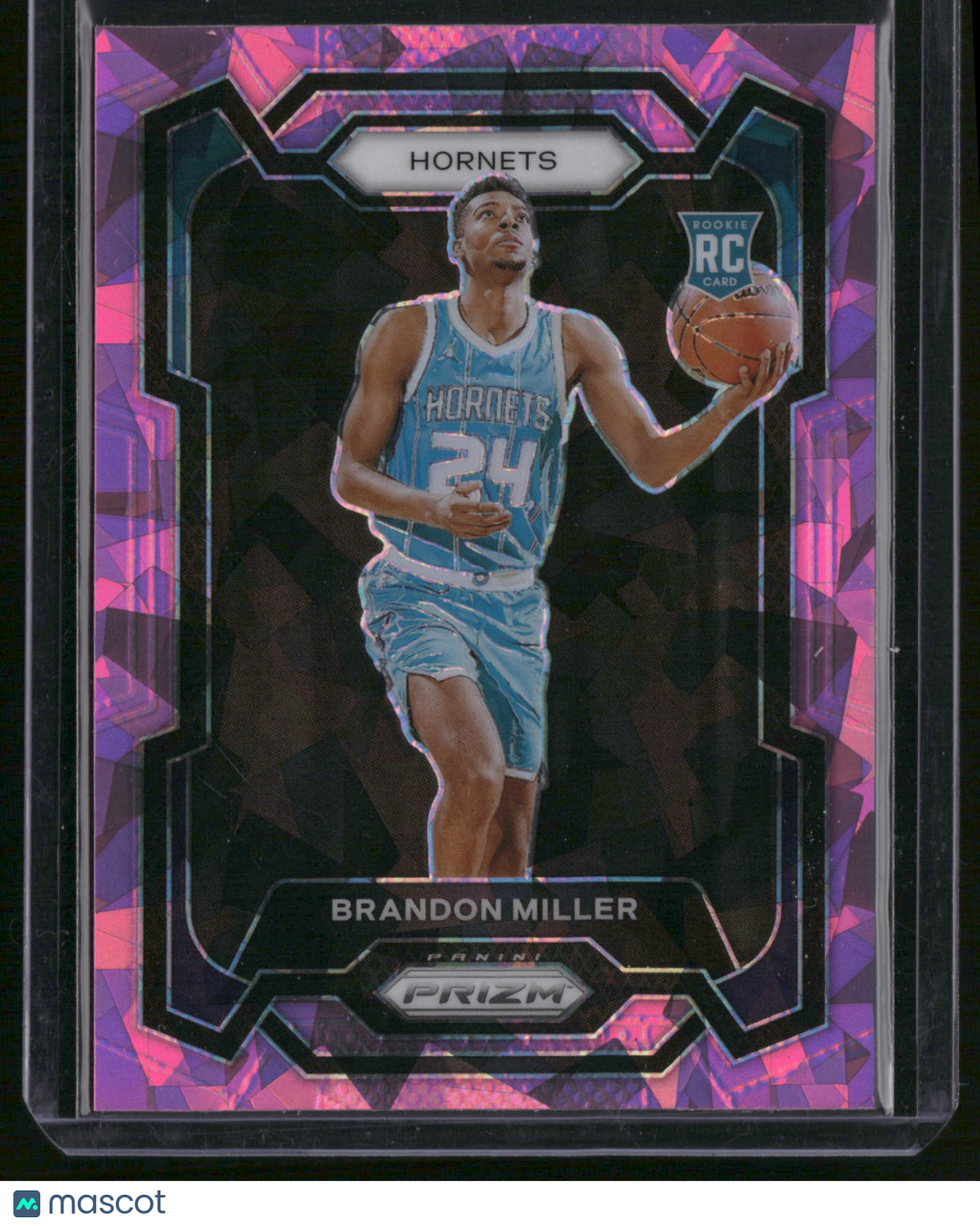 Brandon Miller 2023 Panini Prizm #152 Pink Ice RC