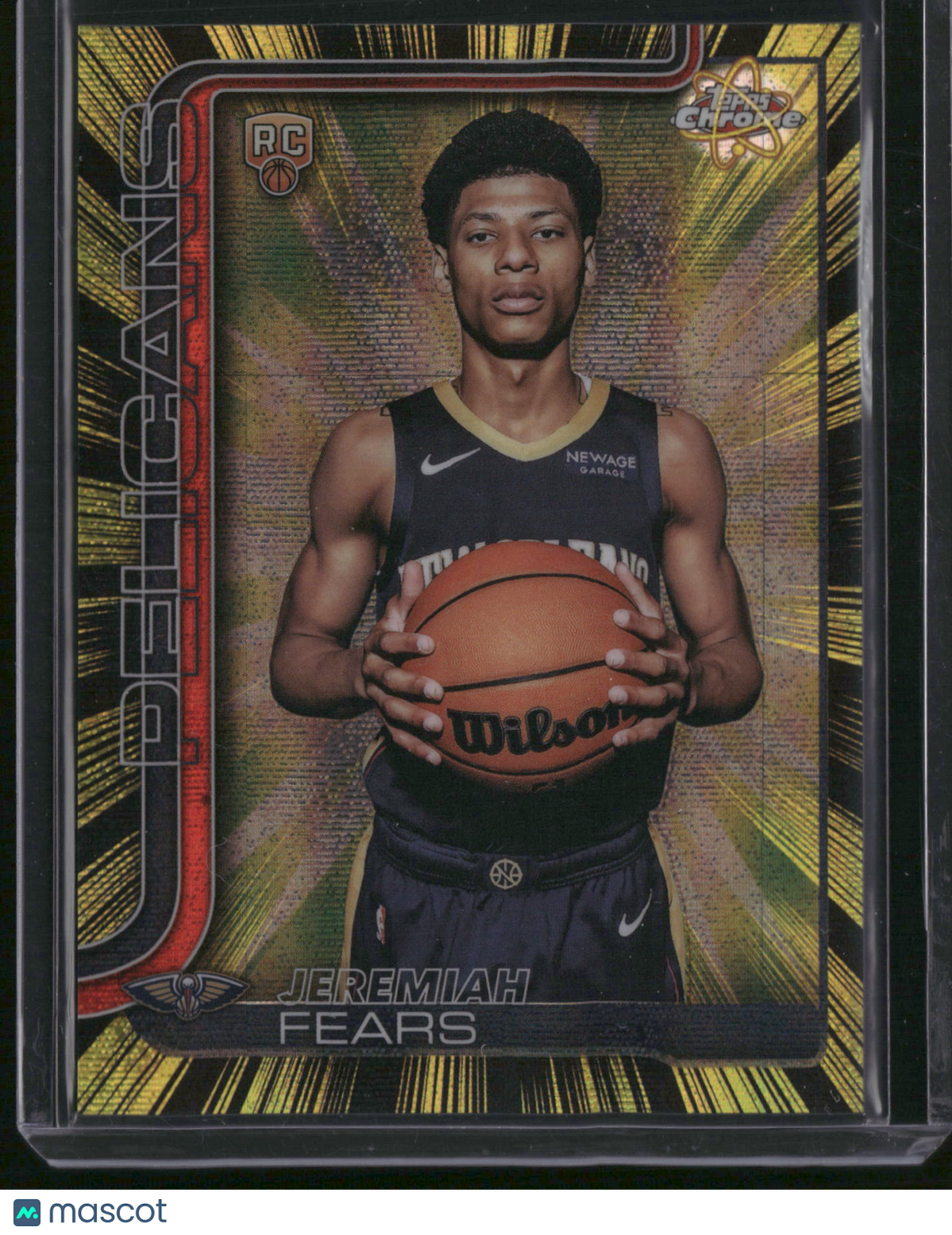 Jeremiah Fears 2025 Topps Chrome #RR-6 RC