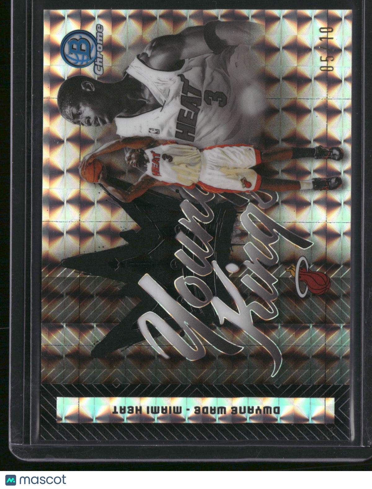 Dwyane Wade 2025 Topps Bowman Chrome Young Kings #YK-23 X-Fractor /10