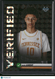 Nate Ament 2025 Bowman Chrome Verified #BV-10 Black Shimmer /10