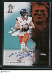Bo Nix 2025 Topps Signature Class #18 /225
