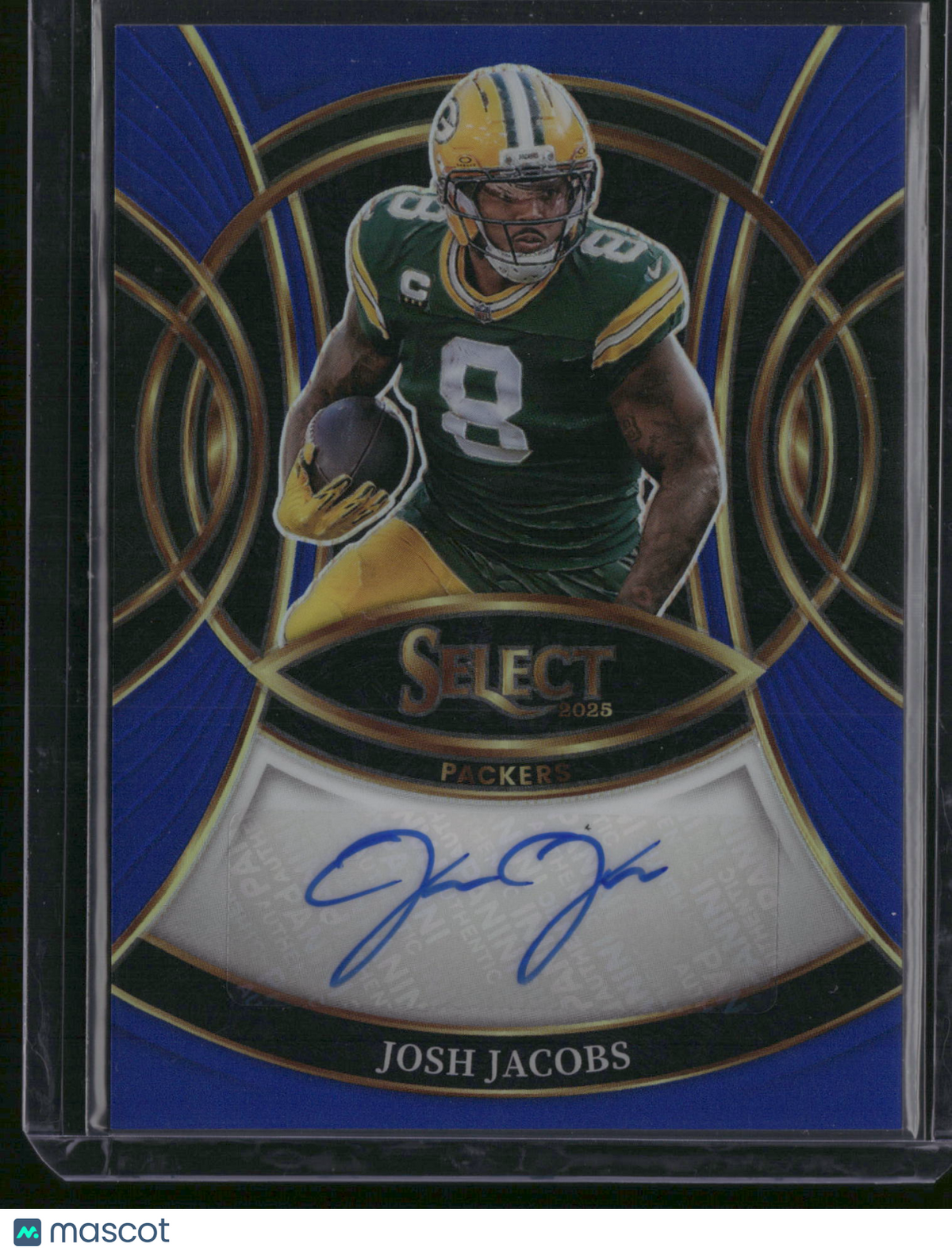 Josh Jacobs 2026 Panini Select Prizm Football #SP-JJC Blue /149