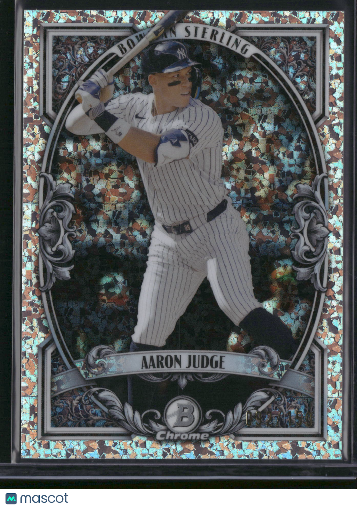 Aaron Judge 2026 Topps Bowman Sterling Revelation Chrome #BST-4 Atomic Refractor /160