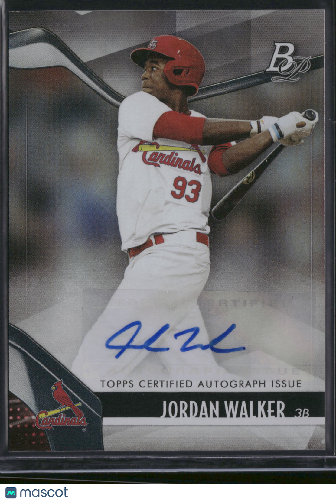Jordan Walker 2021 Topps Bowman Platinum #TOP-34