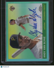 Andy Van Slyke 2025 Topps Chrome Platinum Baseball #CPA-AVA Aqua Refractor /150