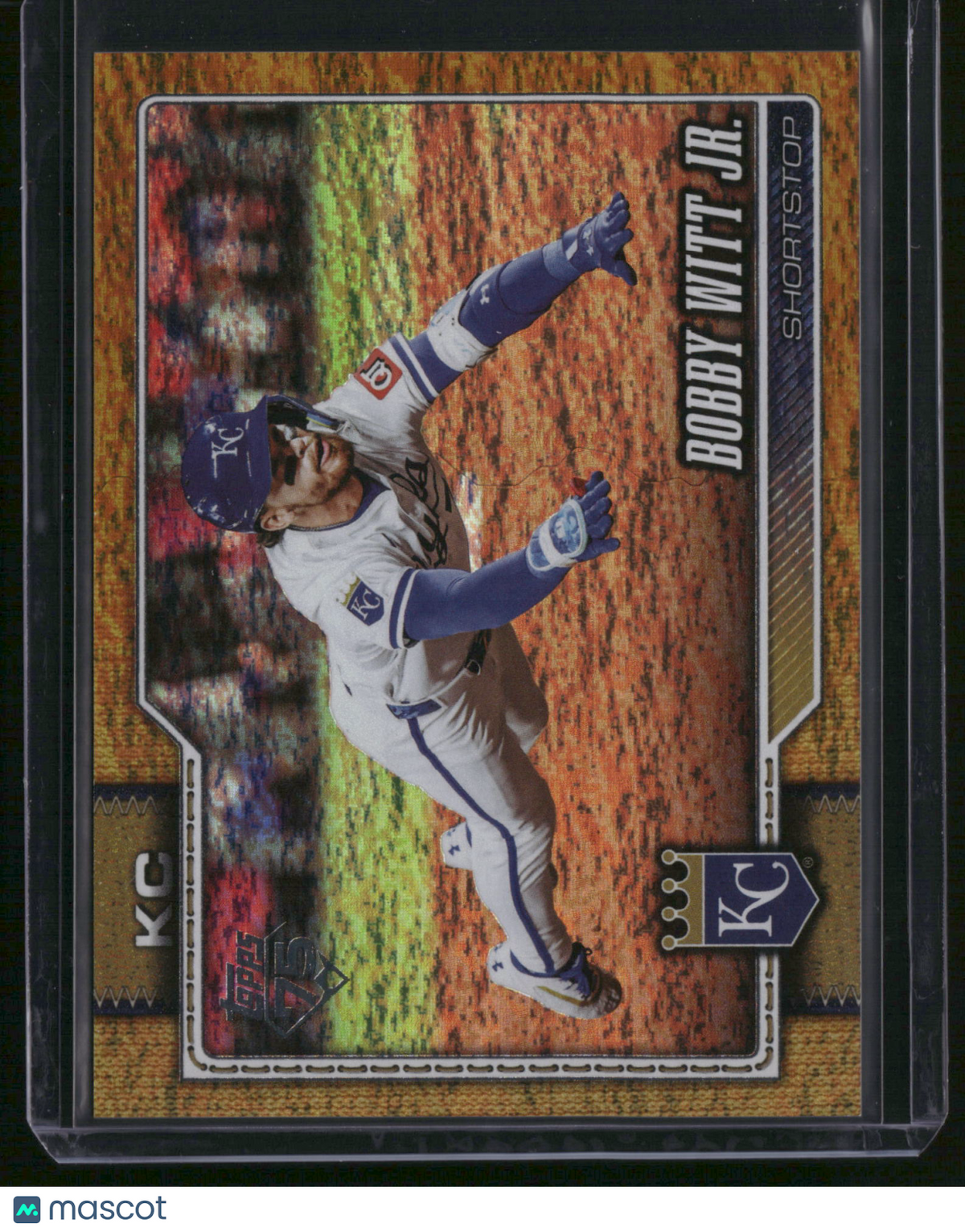 Bobby Witt Jr. 2026 Topps Series 1 #205 Gold Weaver