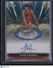 Yang Hansen 2025 Topps Chrome #TAIR-YH /150 RC
