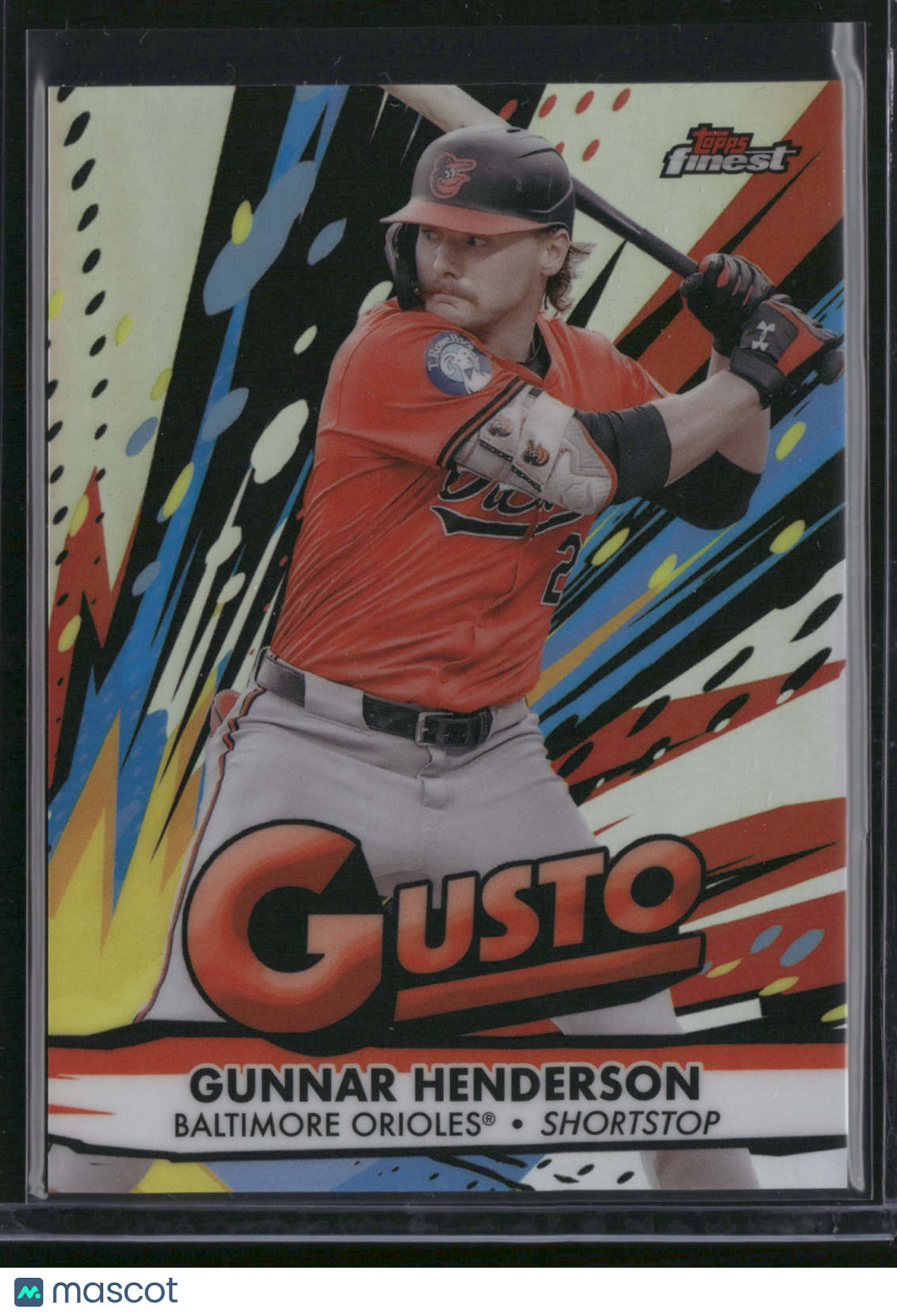 Gunnar Henderson 2025 Topps Finest Gusto #G-23