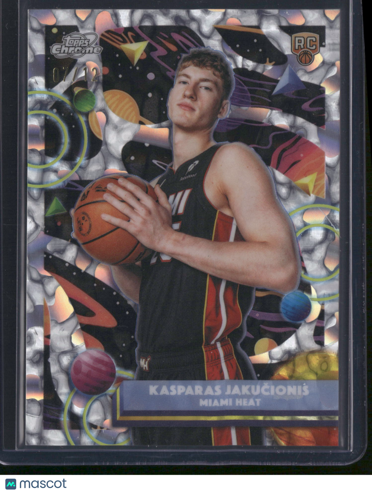 Kasparas Jakučionis 2026 Topps Chrome #97 Refractor /12 RC