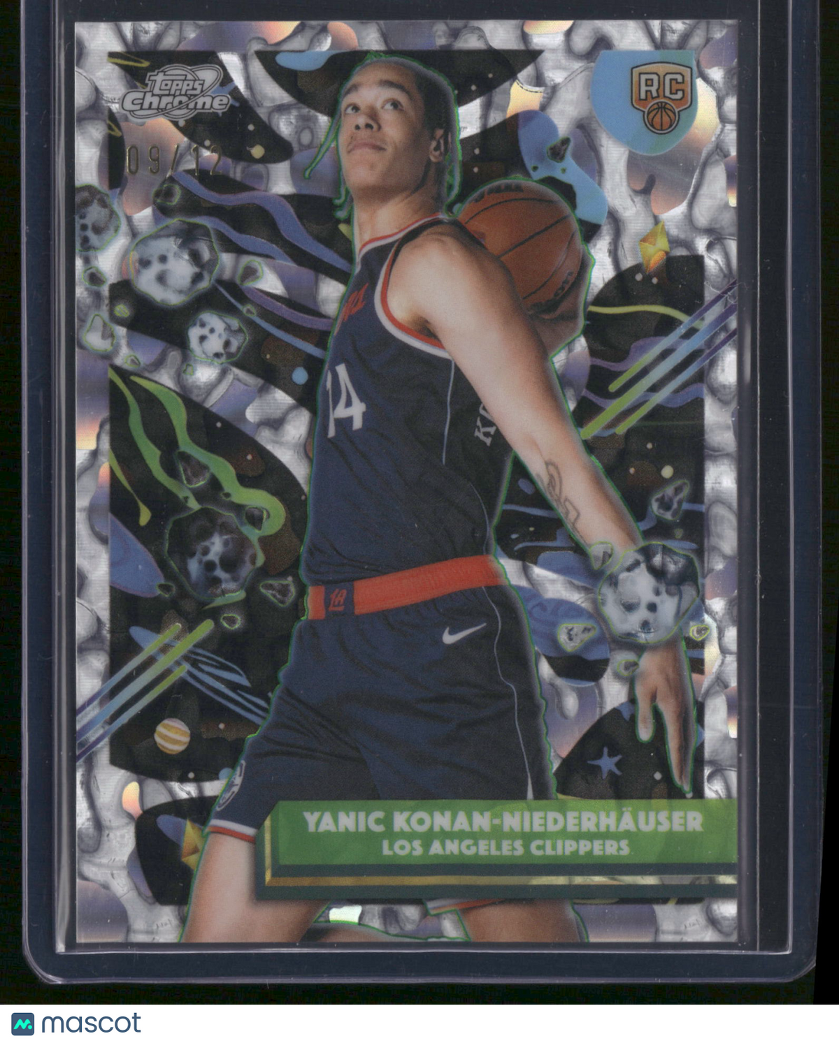 Yanic Konan-Niederhauser 2026 Topps Chrome #116 /12 RC