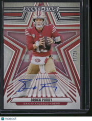 Brock Purdy 2024 Panini Rookies & Stars #82 /25