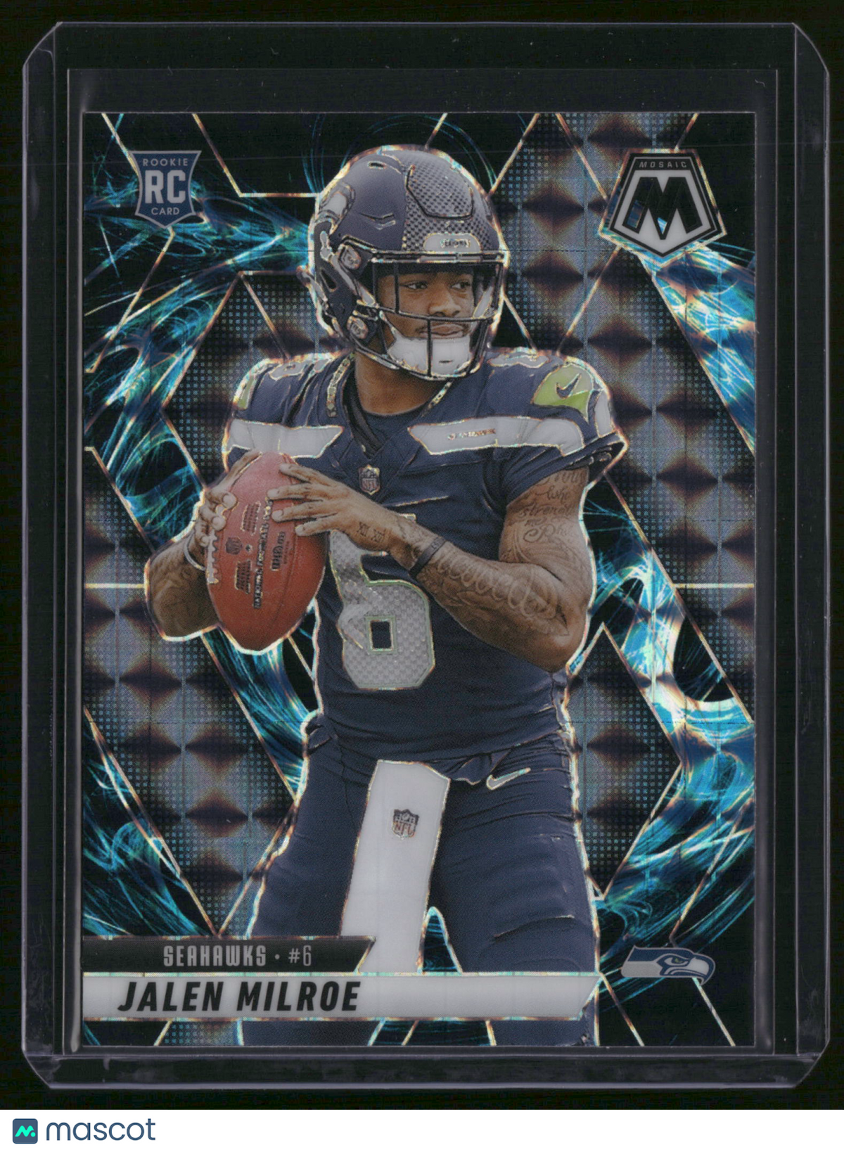 Jalen Milroe 2025 Panini Mosaic Football #322 Genesis RC
