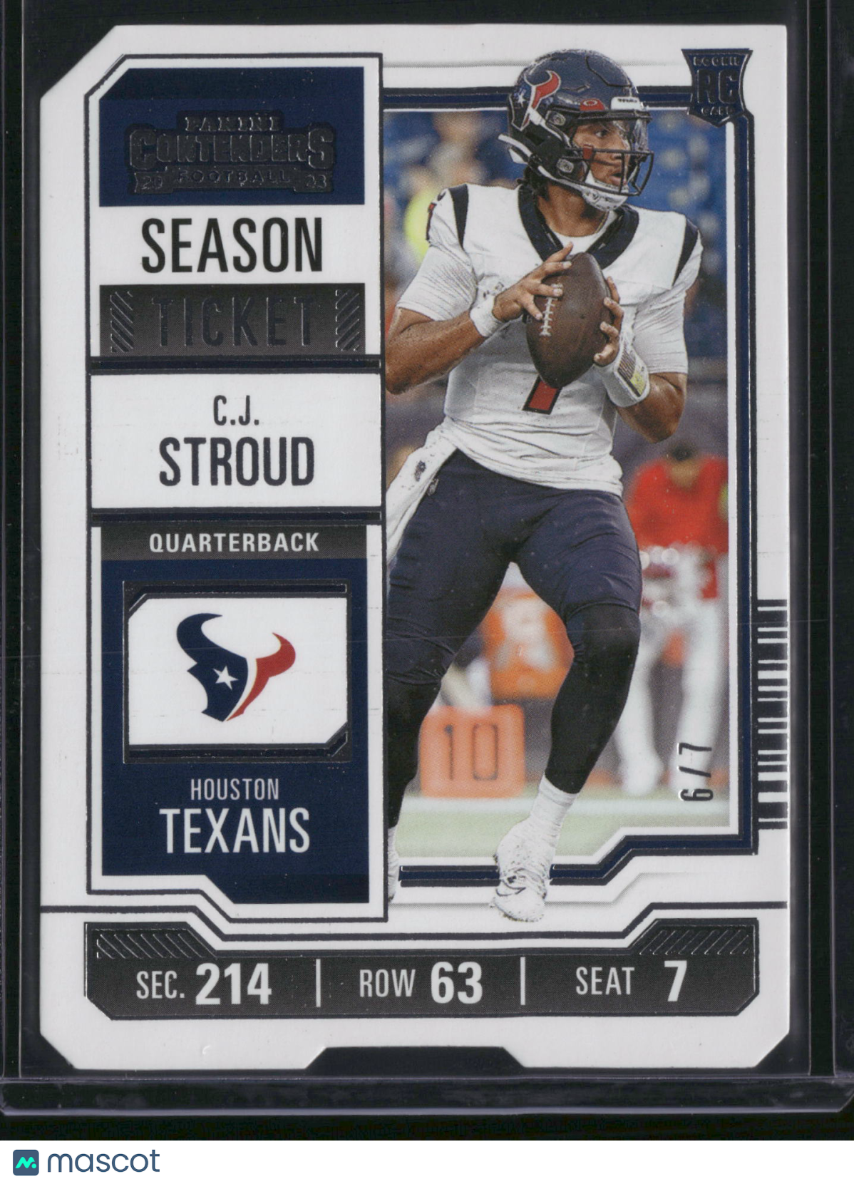 C.J. Stroud 2023 Panini Contenders #40 /7