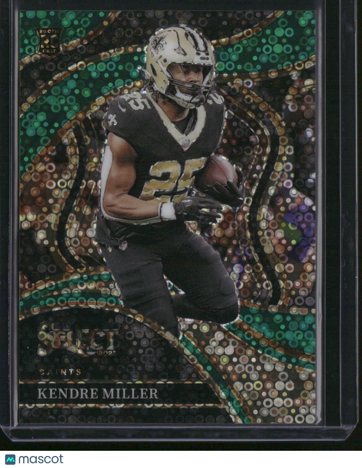 Kendre Miller 2024 Panini Select Prizm #244 Green Disco /5