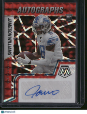 Jameson Williams 2022 Panini Mosaic Prizm #RAM-JW Red