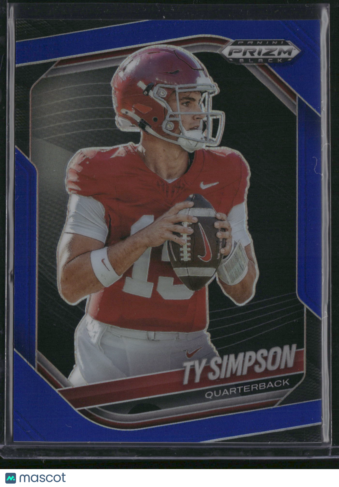 Ty Simpson 2026 Panini Prizm Black #152 Blue /199