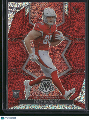 Trey McBride 2022 Panini Mosaic Prizm #331 Red Sparkle RC