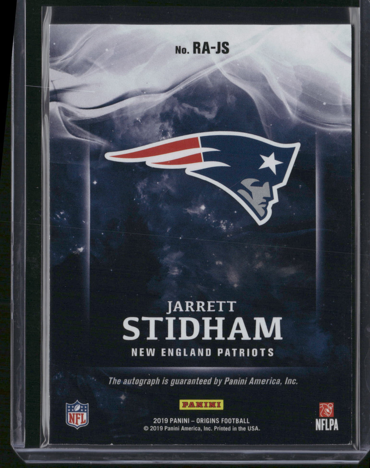 Jarrett Stidham 2019 Panini Origins #RA-JS /49 RC