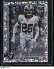 Darien Porter 2025 Topps Chrome #RA-DP Rookies Autograph Variation /14 RC